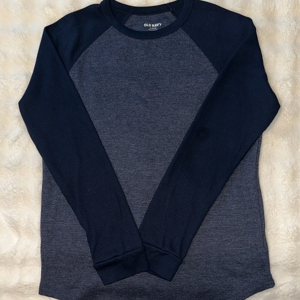 Old Navy Dark Blue Raglan Sleeve Top